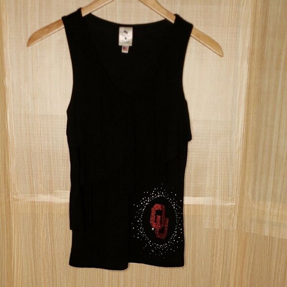 Meesha & Mia University Of Oklahoma Tank Top - Picture 1 of 6